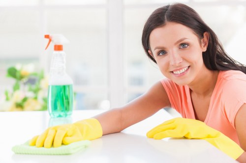 Aldborough Hatch carpet cleaners refreshing a living room carpet
