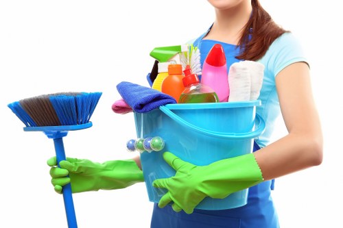Upholstery cleaning equipment used on a living room chair in Aldborough Hatch